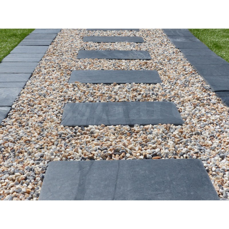 Pas Japonais Patiné 50x25 - Pack de 12 pièces