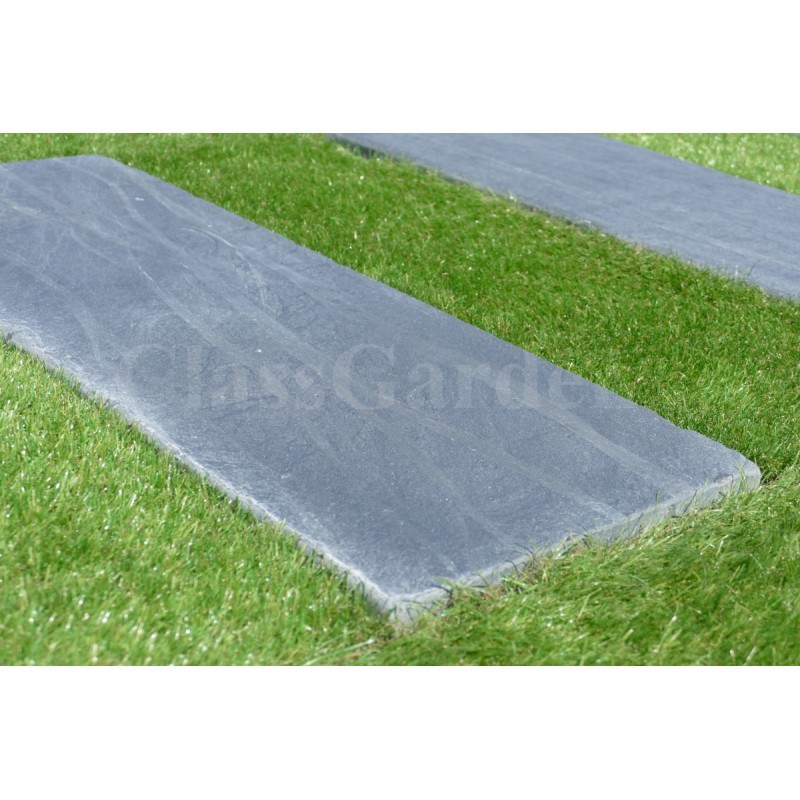 Stapsteen Gepatineerde in leisteen 60x30 - Pak van 16 Stuk