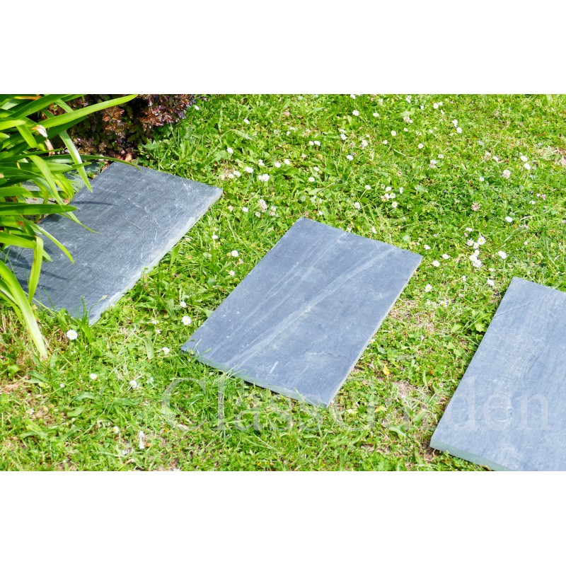 Pedras retangulares japonesas para caminho, 60x30 - Pacote com 10 unidades