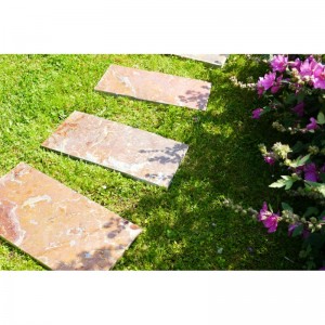 Pas Japonais Ardoise CORTEN Rectangulaire