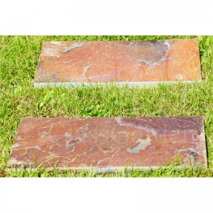 Pas Japonais Ardoise CORTEN Rectangulaire