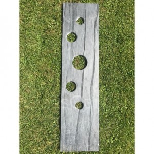 TOTEM ARDOISE BULLES