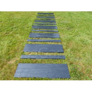 Placa de Pizarra Rectangular 100x30 - Pack 14 piezas