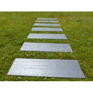 Dalle Pas Japonais Rectangulaire 100x30 - Pack de 12 pièces