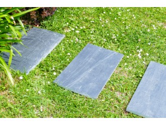 Pas Japonais Ardoise Rect 60x30 - Pack de 10 pièces