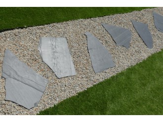 Pas Japonais Ardoise Naturel - Pack de 16 pièces