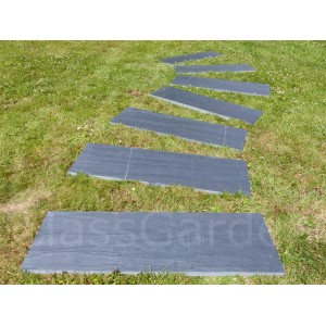 Dalle Pas Japonais Rectangulaire 80x30 - Pack de 12 pièces