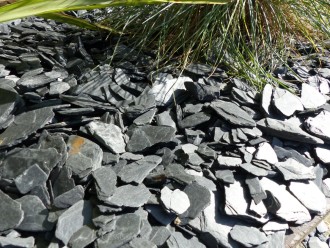 Black Slate Mulch 10-40 bag 25 Kg
