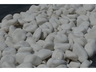 Pebble White Glossy 12-24 bag 20 Kg