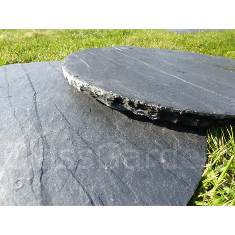 Round Japanese Pitch Slab 50 cm