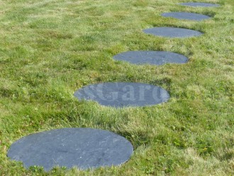 Round Japanese Pitch Slab 50 cm