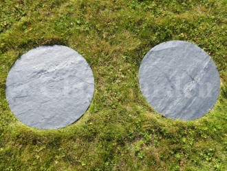 Round Japanese Pitch Slab 50 cm