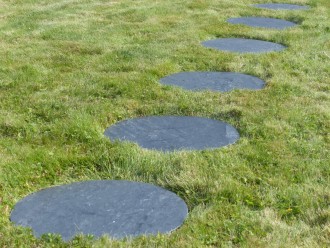 Round Japanese Pitch Slab 50 cm