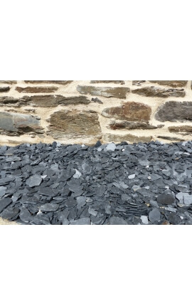 Zwart leisteenmulch kaliber 24/40