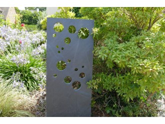 TOTEM ARDOISE XL 120x50 cm - Bullettes - Pack de 2 Totems