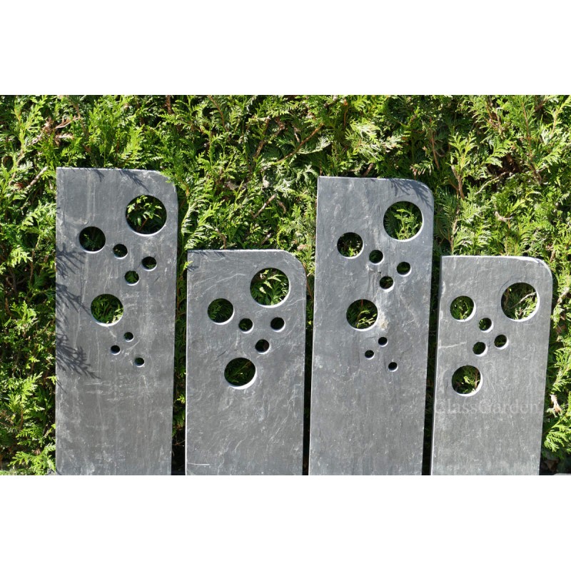 TOTEM ARDOISE 60+80 cm Pack 4 - Bullettes