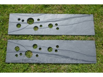 TOTEM ARDOISE Bulles 2 - Pack de 2