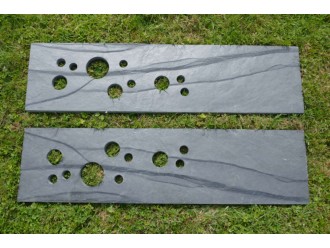 TOTEM ARDOISE Bulles 2 - Pack de 2