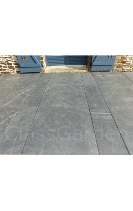 Terrasse de 15 M² en Dalle sciée de 100x30