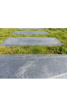 Terras de plaat gezaagd tot de eenheid van 100x100