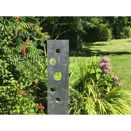 TOTEM ARDOISE BULLES