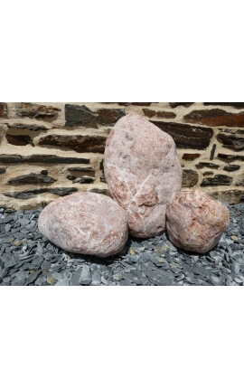 Grote RODE kiezelsteen 300-500