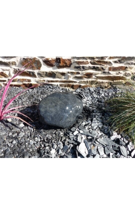 Großer SCHWARZER Kiesel 150-350