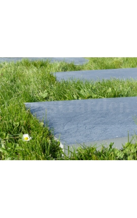 Japanse pitch gezaagde plaat rechthoek 80x30