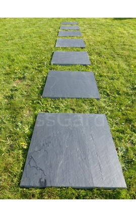 Japanse vierkante treden 60x60 - Pak van 10 stuks