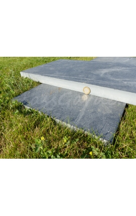 Japanse pitch gezaagde plaat rechthoek 80x30