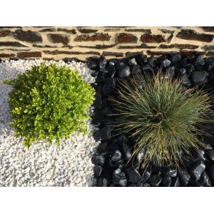 Mattschwarzes Kieselkaliber 40-60 mm