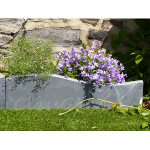 Randsteen in Leisteen VAGUE 60 cm - Pak van 20 Stuk