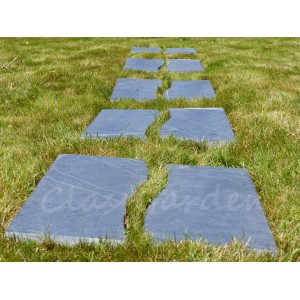 Stapsteen in Gezaagde Leisteen ONDE - Pak van 20 Stuk