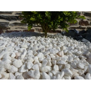Kaliber Pure White Gravel 8-12 mm