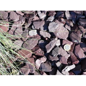 Paillage Ardoise Violine  30-50 - VRAC Big Bag - 500 kg