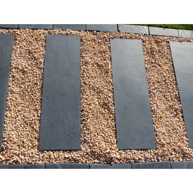 Dalle Sciée Pas Japonais Rect 80x40 - Pack 8 pièces