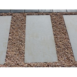 Stapsteen Kleur Beton Ivoor - Pak van 10 Stuk