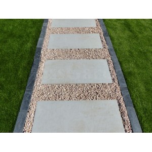 Japanese Pitch Ivory Concrete Color - Pack of 12 slabs