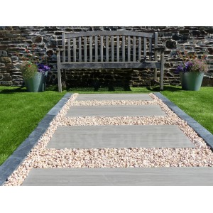 Placa color Madera Gris - Pack de 20 azulejos