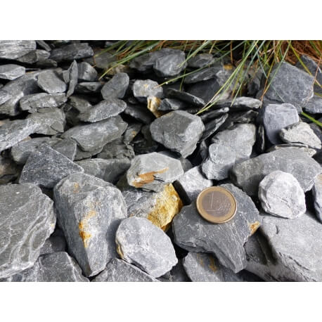 GRIJZE leisteen Mulchkaliber 30-60 mm