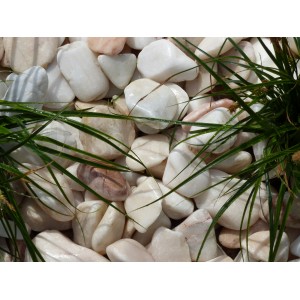 Witte Roze Kiezels 40-60 - Pak van 14 zakkens - 280 kg