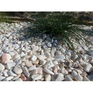 Galet Blanc Rosé 12-24 Pack de 7 M² - 14 sacs - 280 kg