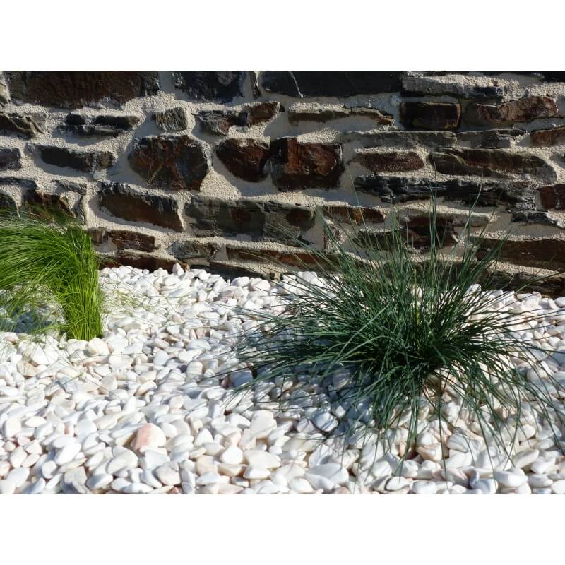 Kamyczki biało-różowe 12-24 Opakowanie 10 m² - 20 worków - 400 kg