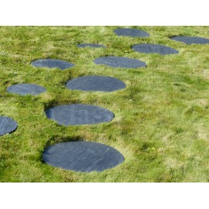 Round Japanese Pitch Slab 50 cm - Pack of 10 pieces
