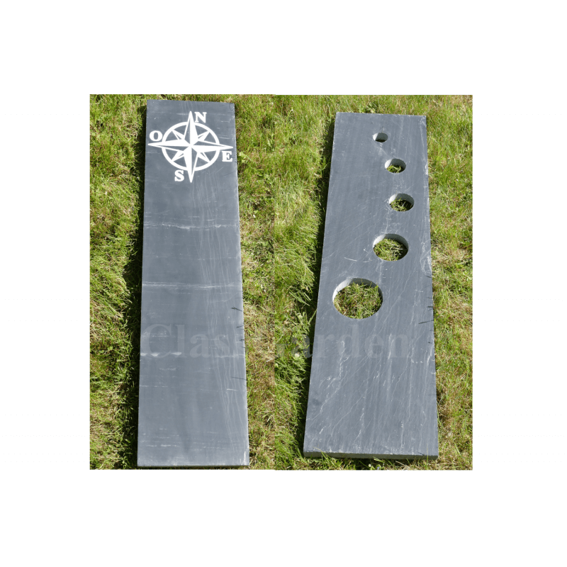 TOTEM SCHIEFER - Packung mit 2 Stück