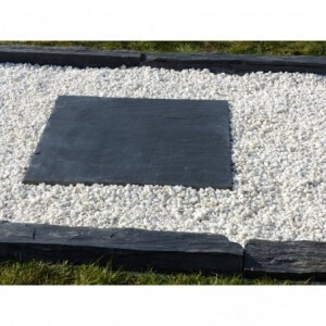 Pedras de jardim japonesas 40x40 - Pacote com 24 unidades