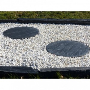 Round Japanese Pitch Slab x40 - Pack of 20 pieces