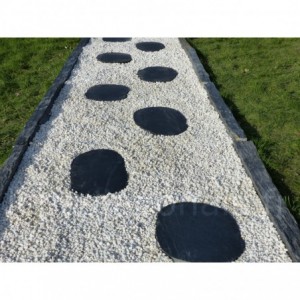 Pietre giapponesi rotonde irregolari - Confezione da 10