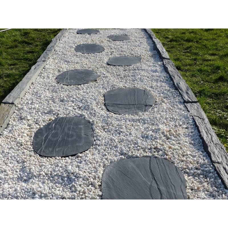 Ronde Onregelmatige Japanse Pitch Plak - Pak van 24 stuks