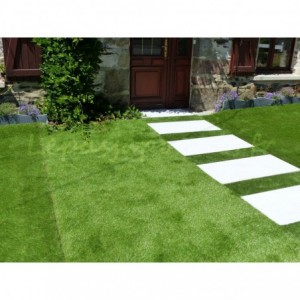 Pedras de jardim japonesas, cor concreto, marfim - Pacote com 16 peças